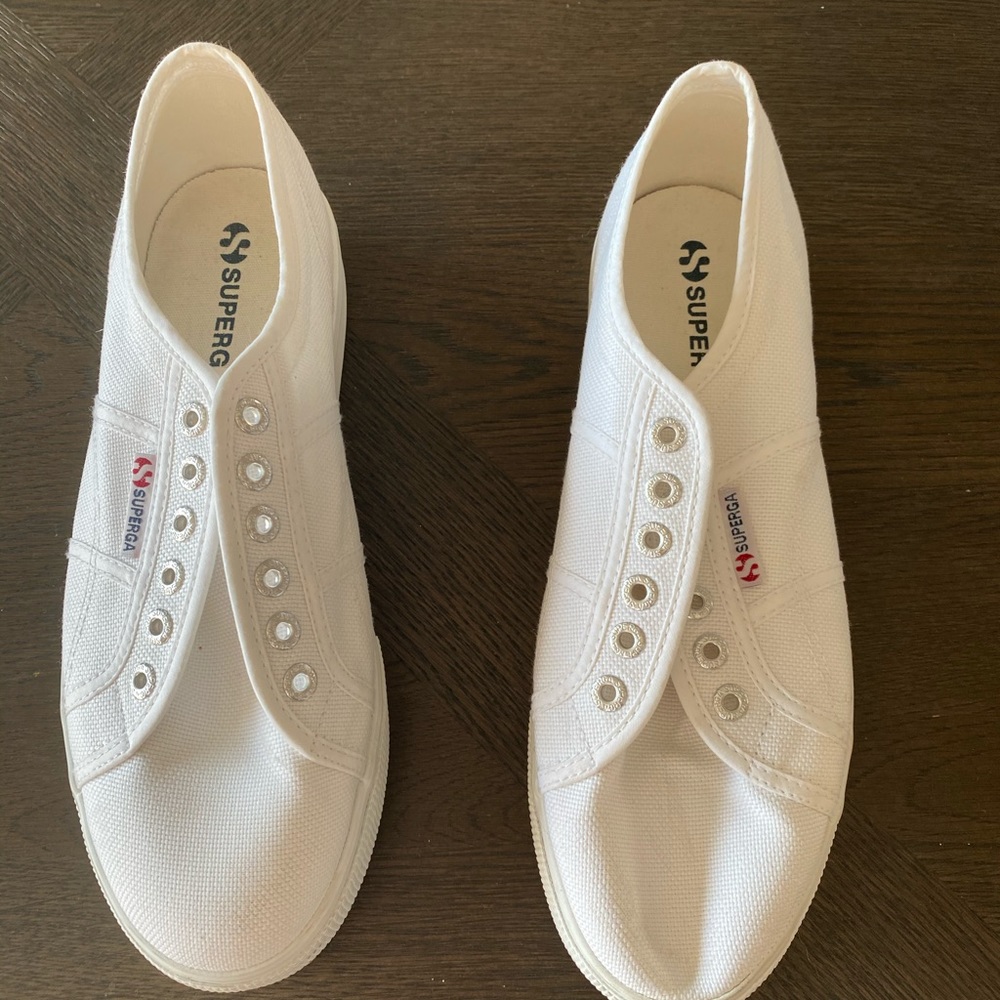 wedge sneakers by Superga